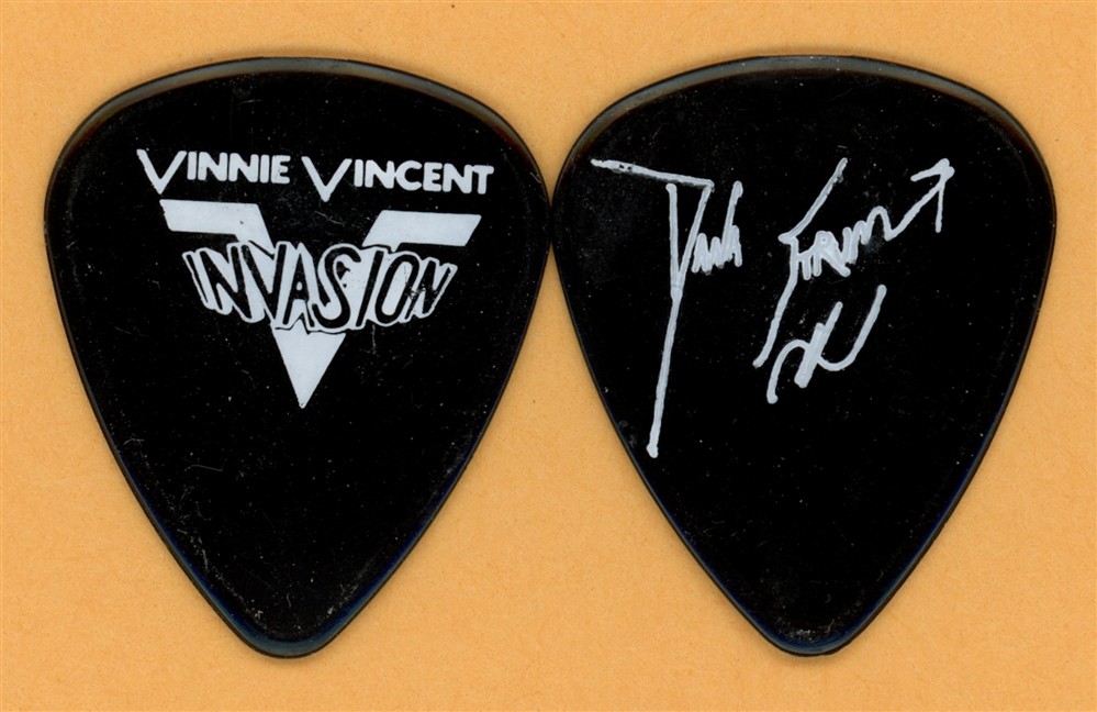 Vinnie Vincent Dana Strum KISS Vintage Guitar Pick - 1986 Invasion Tour