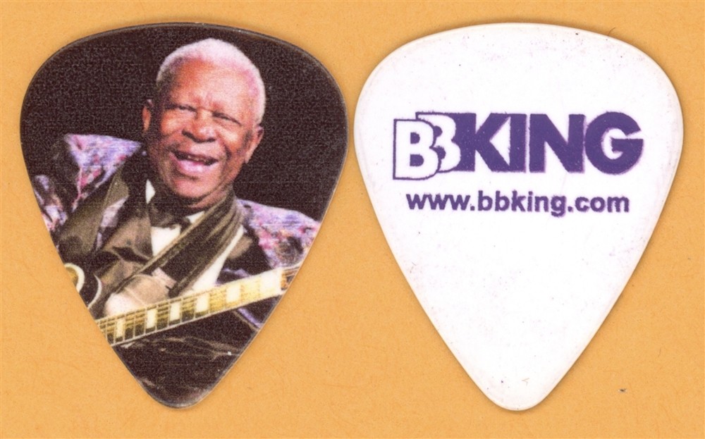 BB King Vintage Guitar Pick - 2014 King of the Blues Tour