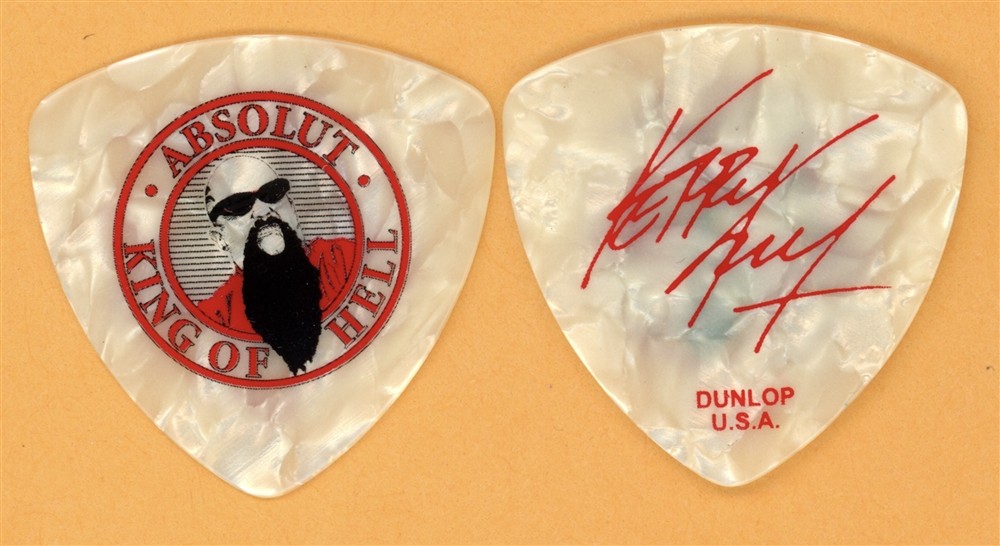 Slayer Kerry King Vintage Guitar Pick - 2009 World Painted Blood Tour