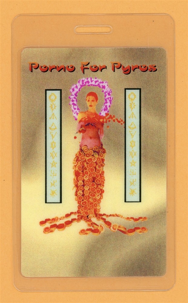 Porno For Pyros 1996 Good God's Urge Tour Laminated Backstage Pass