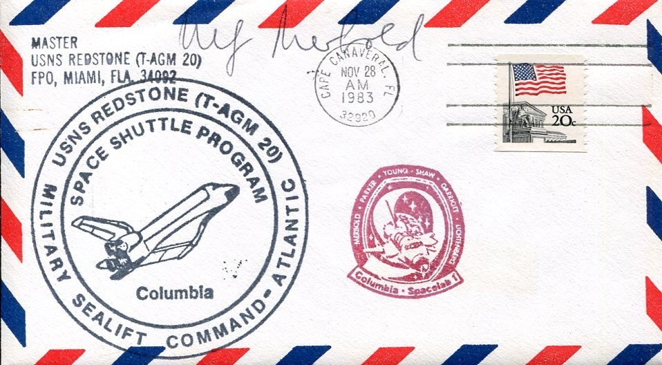 Ulf Merbold German Astronaut 1st Non American Fly With NASA Signed Autograph FDC