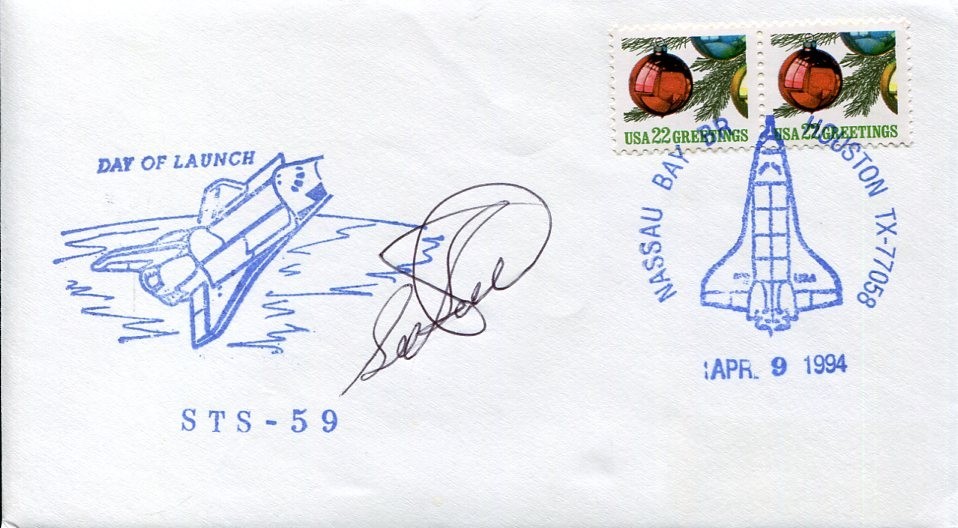 Sidney Gutierrez NASA Astronaut STS-40 STS-59 USAF Space Signed Autograph FDC