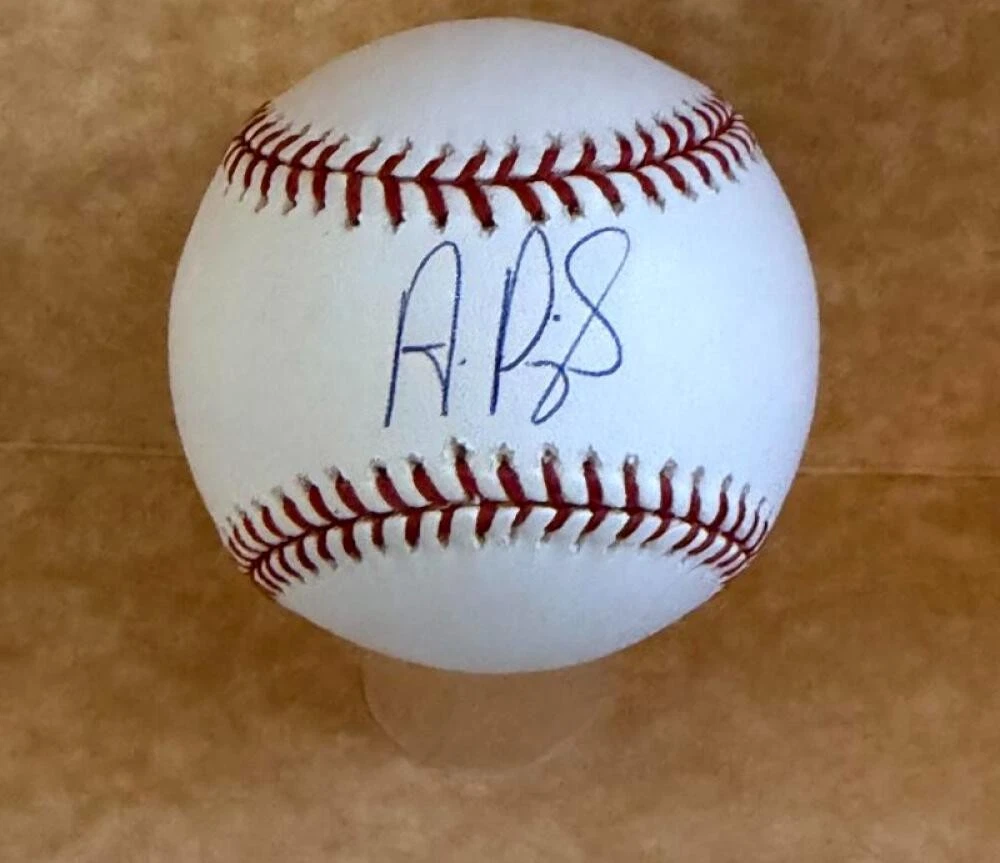 ALBERT PUJOLS ST.L CARDINALS SIGNED AUTOGRAPHED BASEBALL MOUNTED MEMORIES