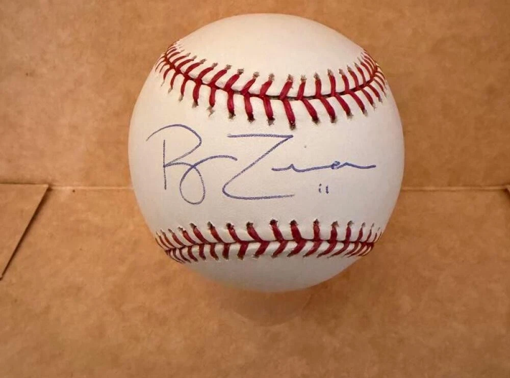 RYAN ZIMMERMAN NATIONALS SIGNED AUTO M.L. BASEBALL BECKETT AUTH