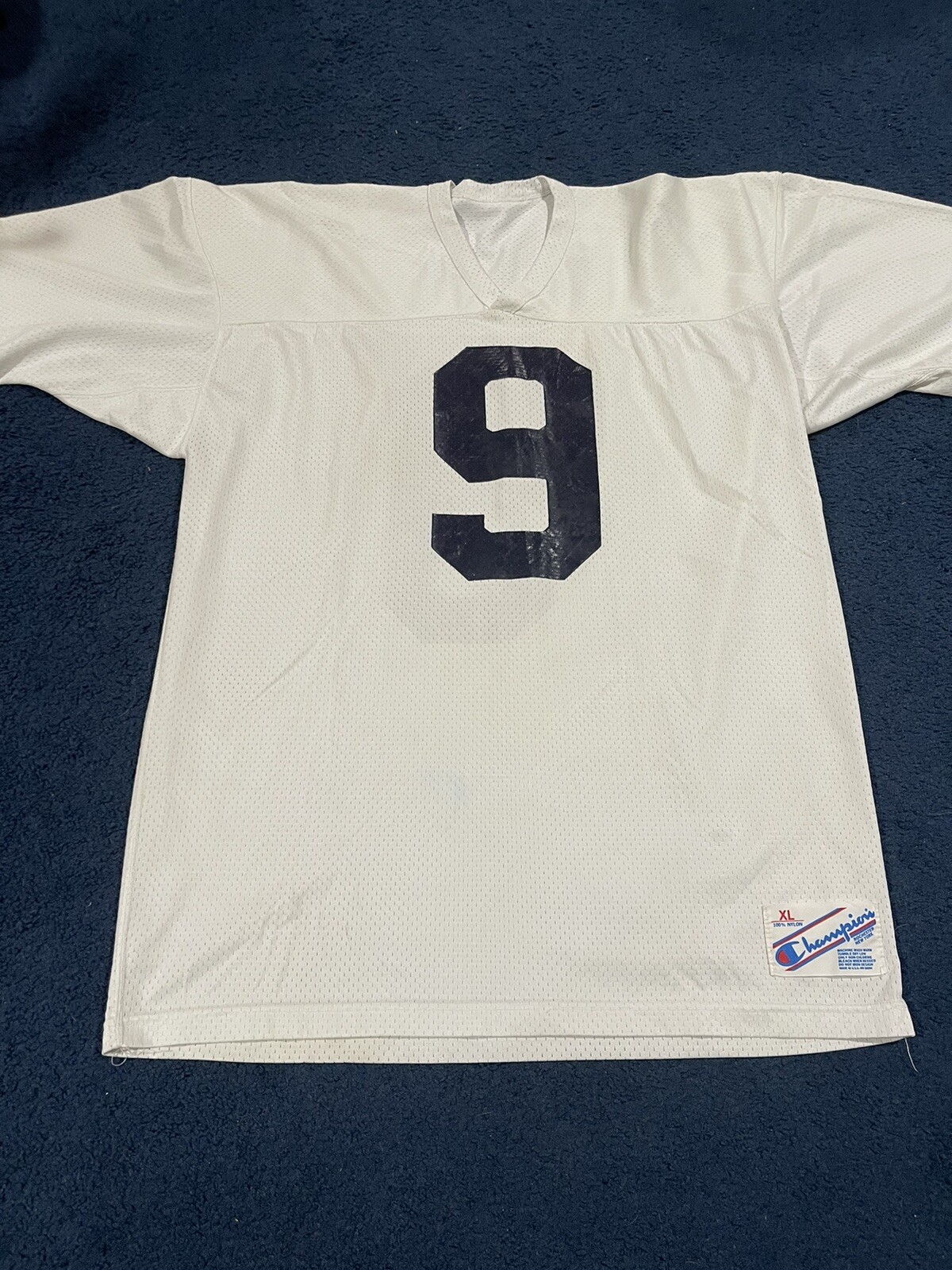 Don McPherson game worn used FOOTBALL JERSEY Photo Matched Syracuse JSA