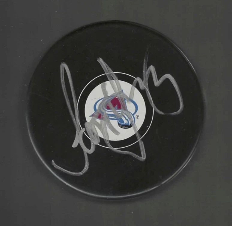 Scott Young Signed Colorado Avalanche Puck