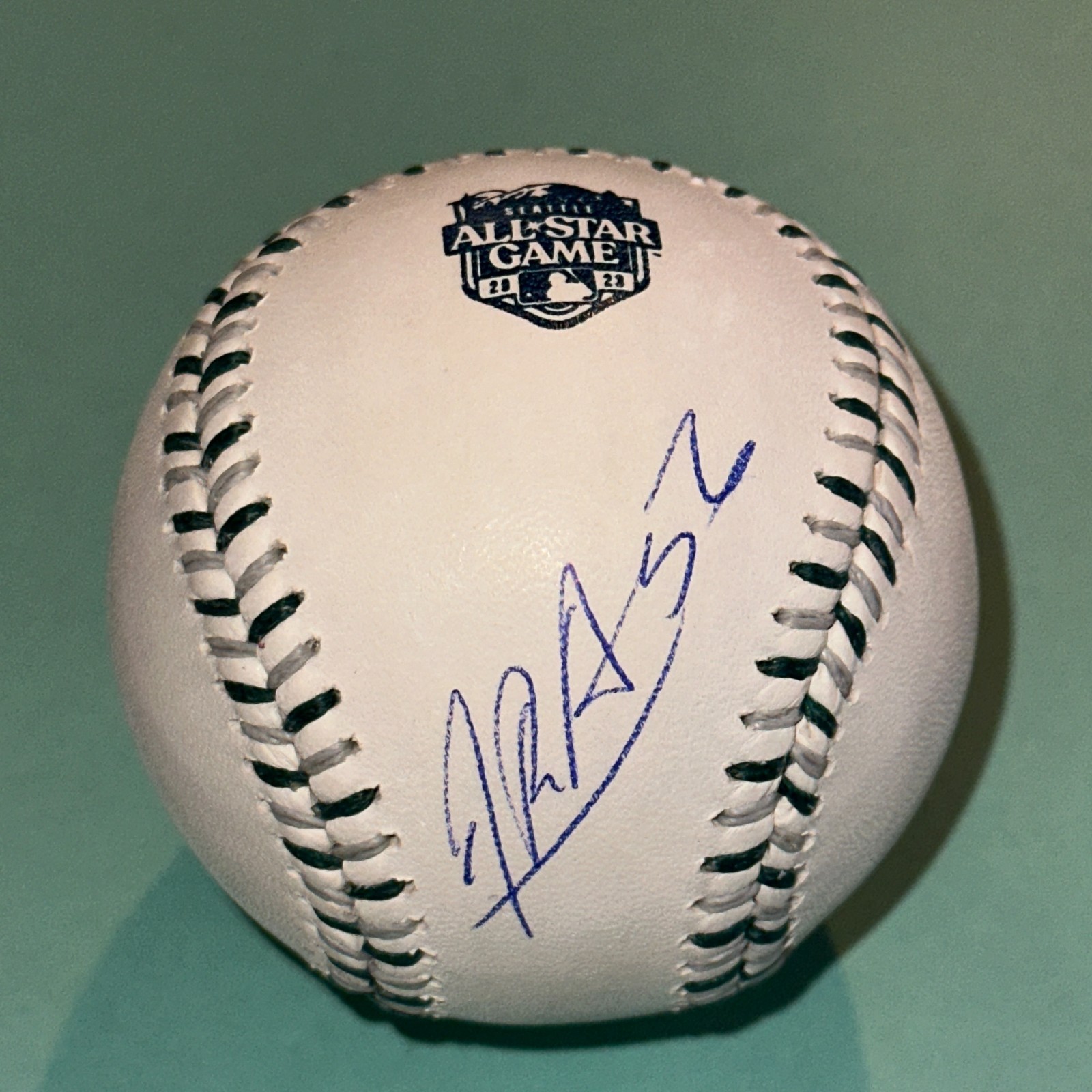 RANDY AROZARENA (Mariners) Signed Official 2022 ALL-STAR Baseball Beckett (BAS)