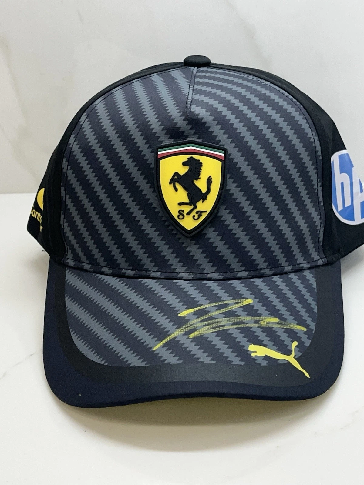 Charles Leclerc Hand Signed Ferrari Hat F1 Formula 1 Beckett Cert