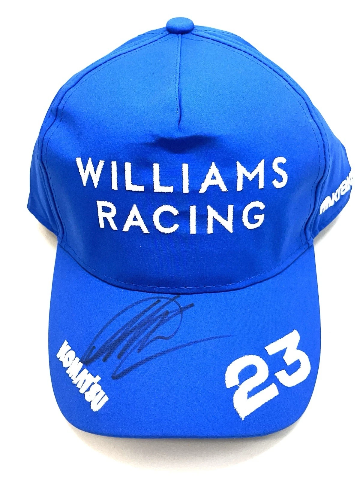 Alex Albon Hand Signed Williams Racing Hat F1 Formula 1 Beckett Cert #2