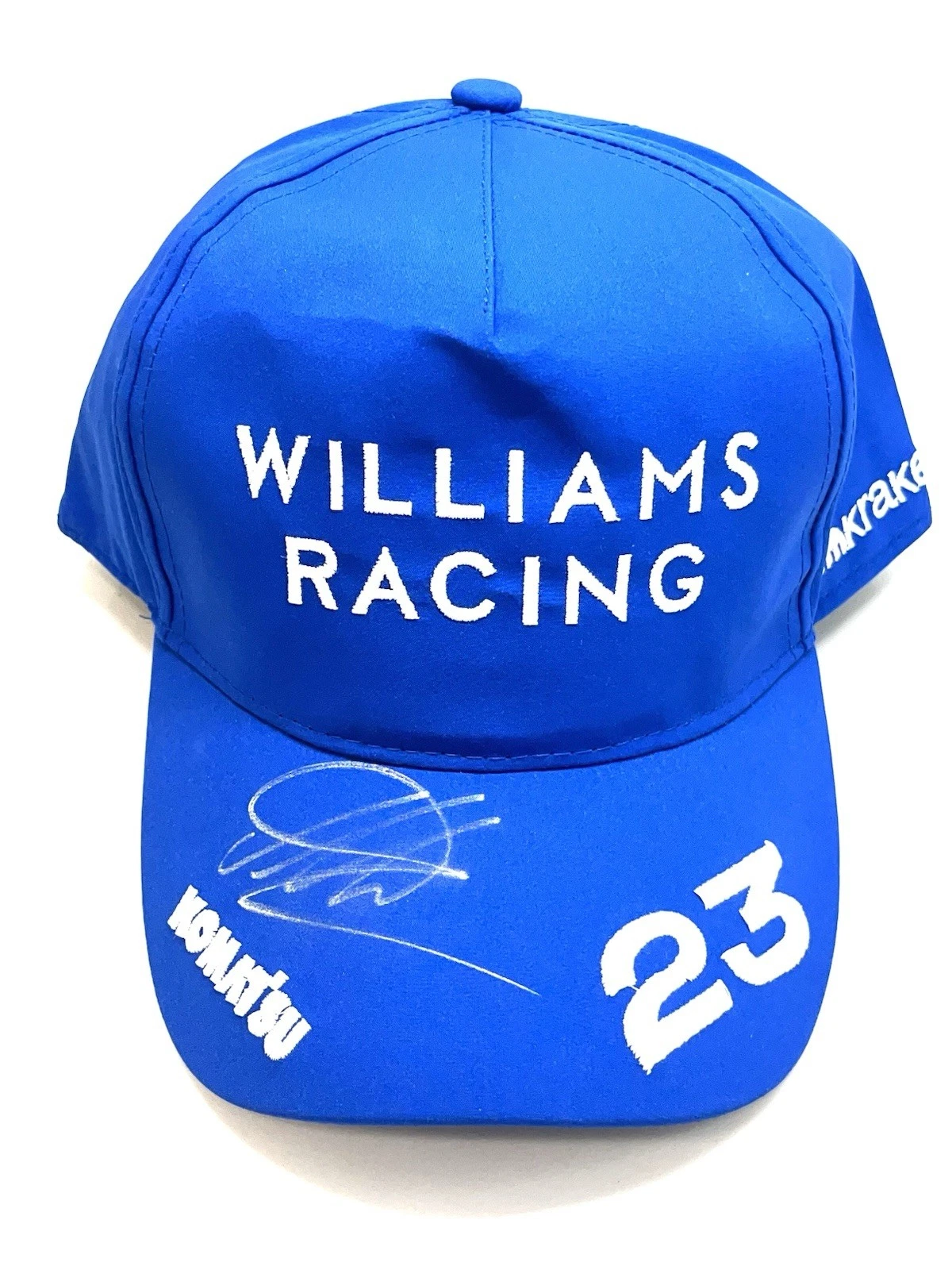 Alex Albon Hand Signed Williams Racing Hat F1 Formula 1 Beckett Cert #3