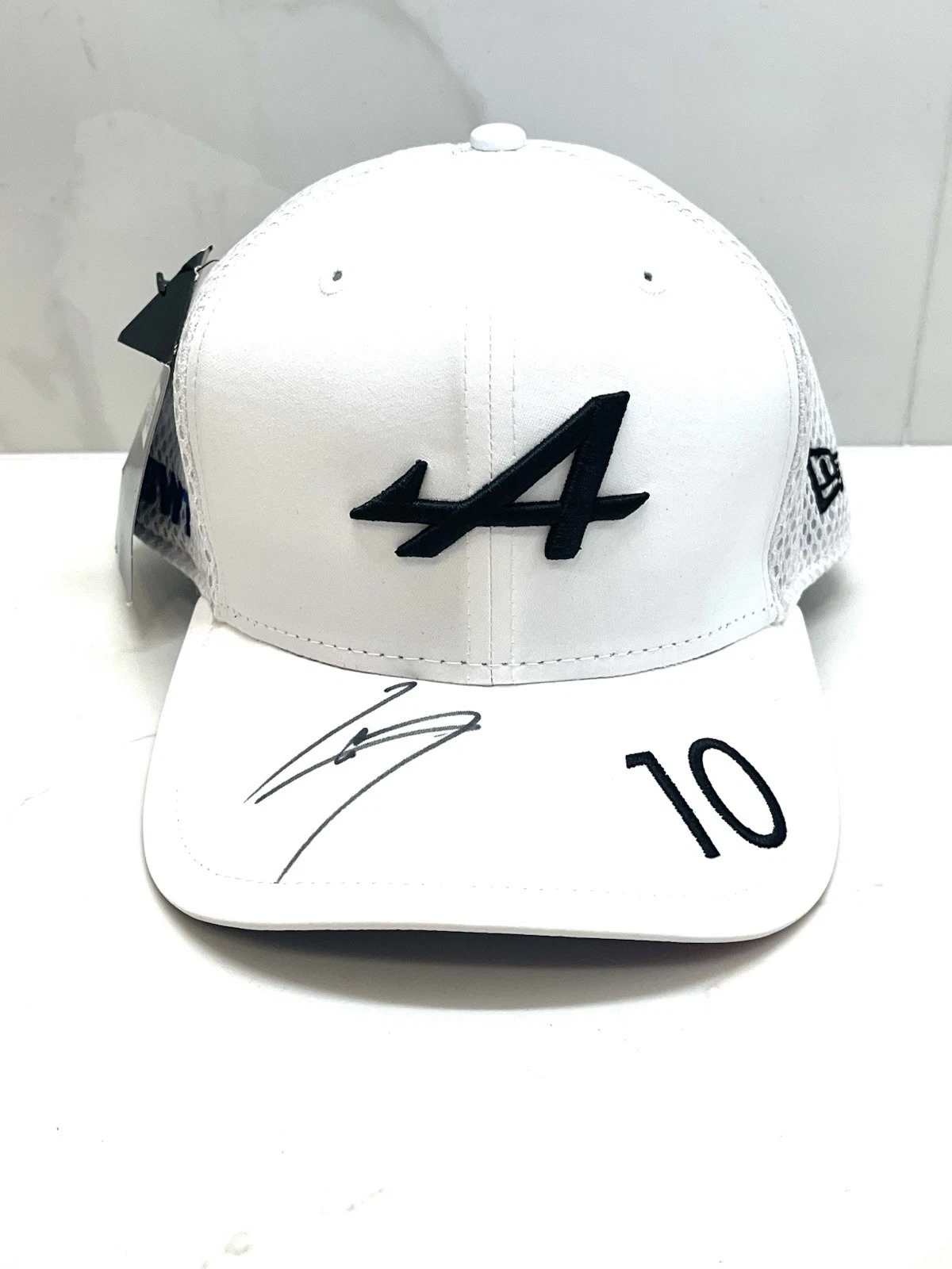 Pierre Gasly Hand Signed Alpine Racing #10 Hat F1 Formula 1 Beckett Cert