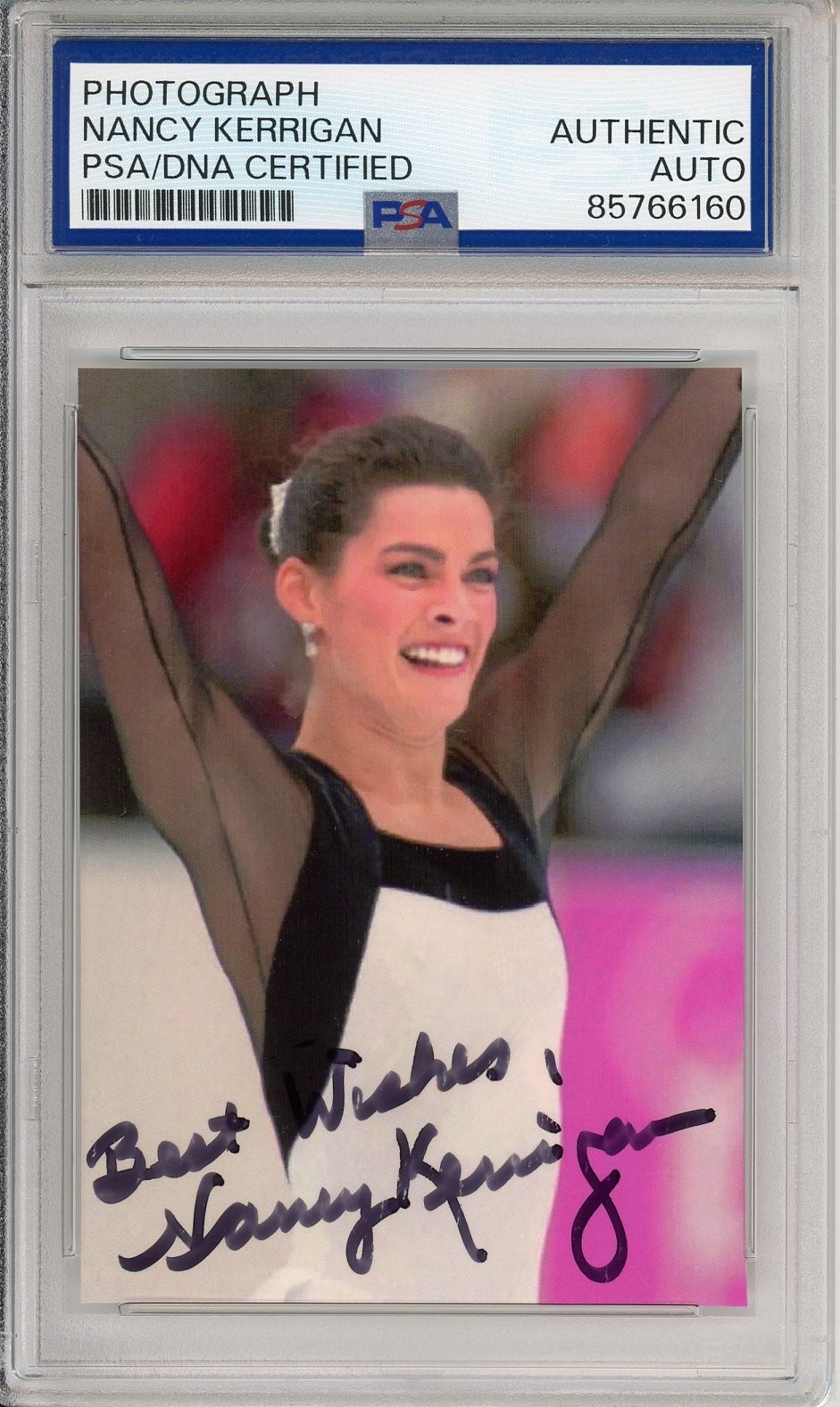 NANCY KERRIGAN SIGNED OLYMPICS TEAM USA PHOTOGRAPH AUTOGRAPH PSA DNA CERTIFIED