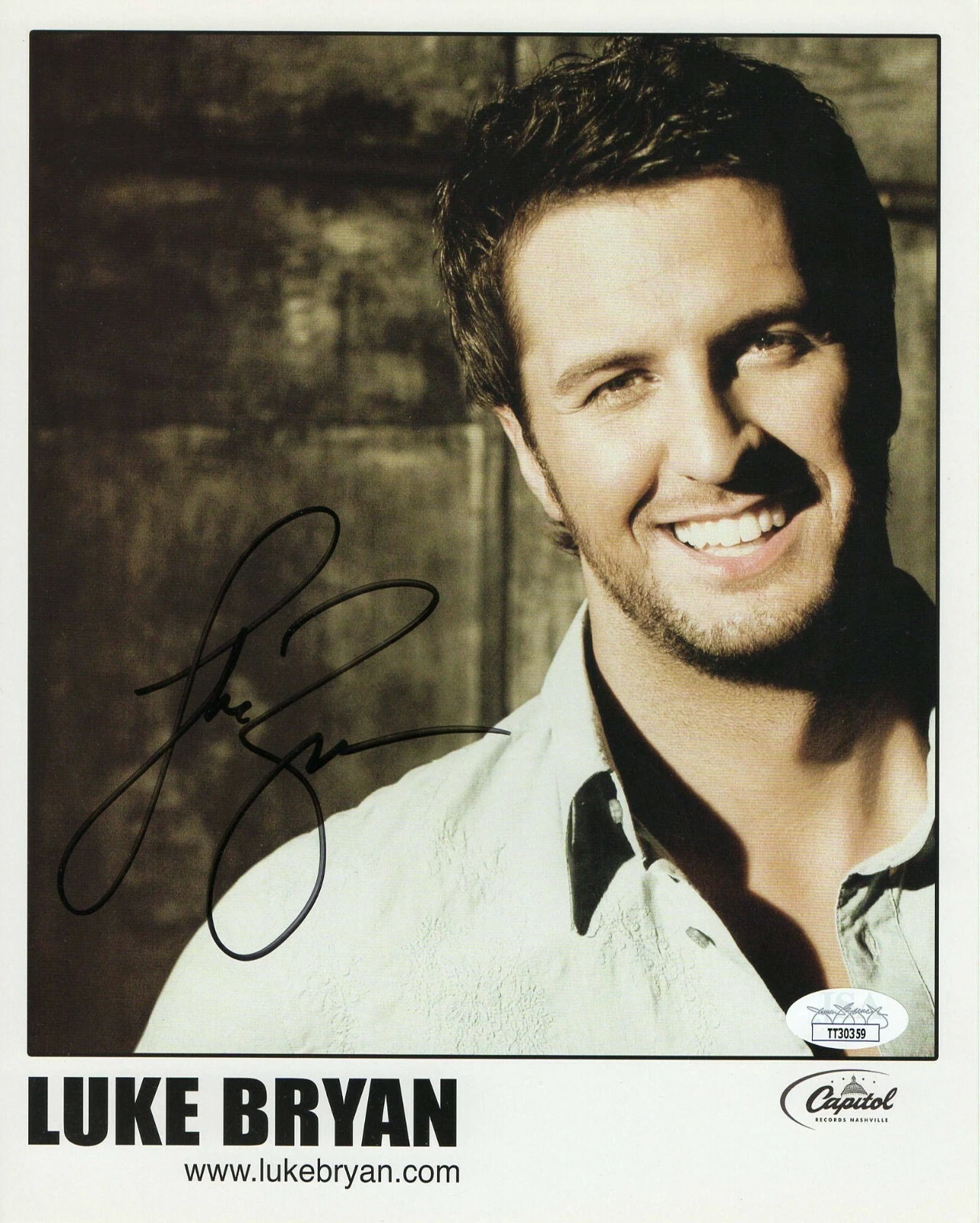 LUKE BRYAN SIGNED AUTOGRAPH 8x10 PHOTO - COUNTRY MUSIC STUD I'LL STAY ME W/ JSA