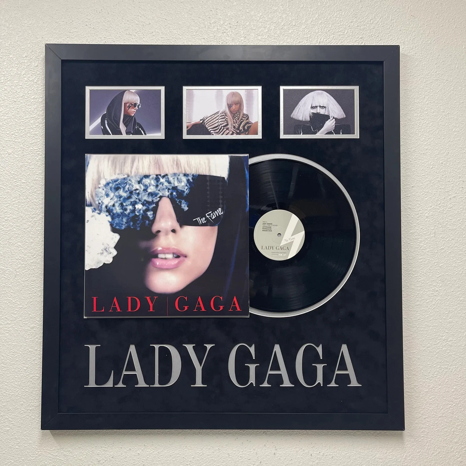 Lady Gaga Custom Framed Display 27