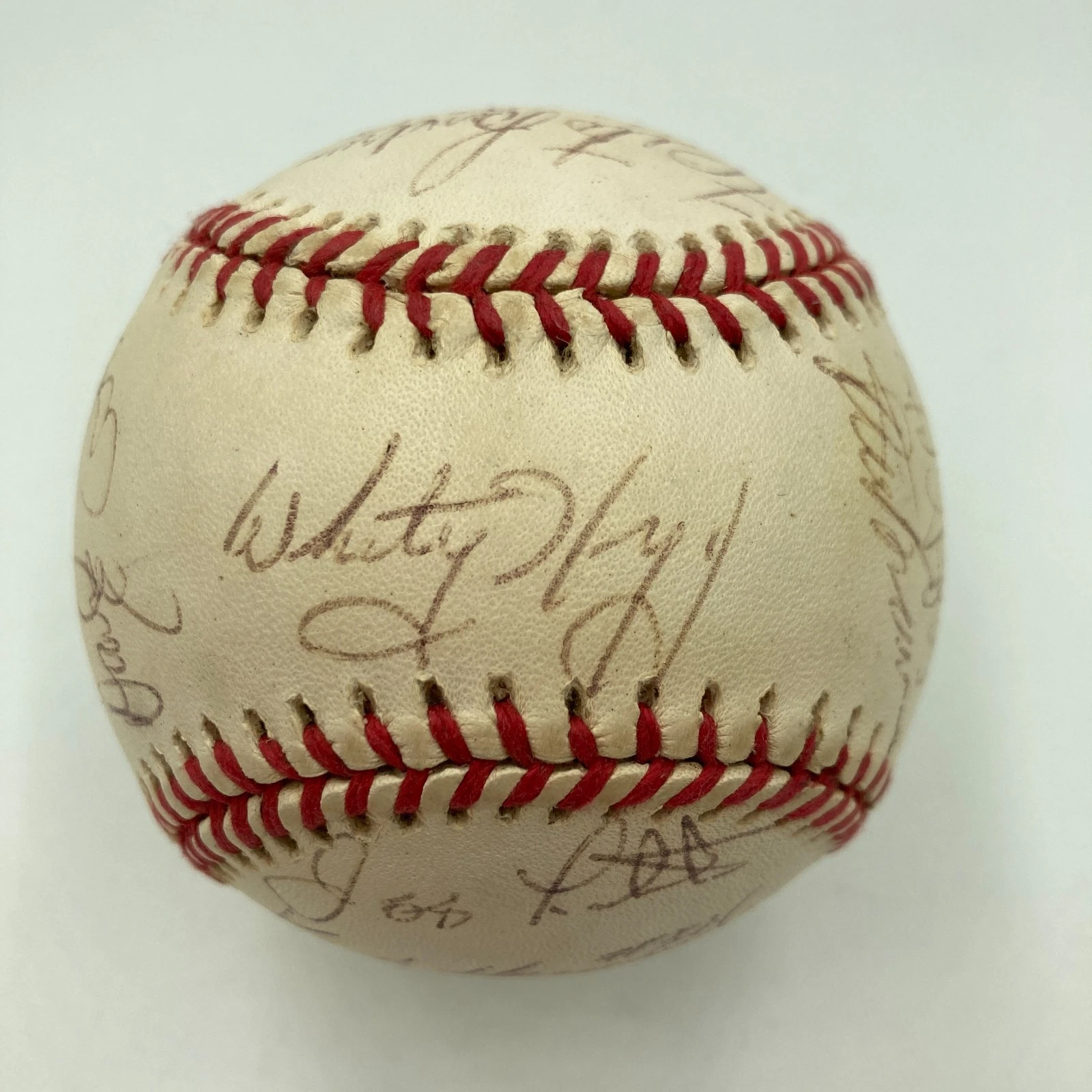 1982 St. Louis Cardinals World Series Champs Team Signed NL Baseball JSA COA