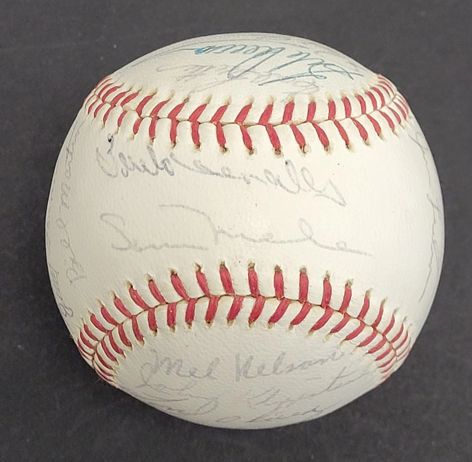1965 Minnesota Twins American League Champs Team Signed Baseball JSA COA