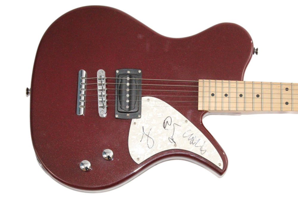Coldplay Full Band Signed Autograph Full Size Guitar - Chris Martin +3 JSA COA