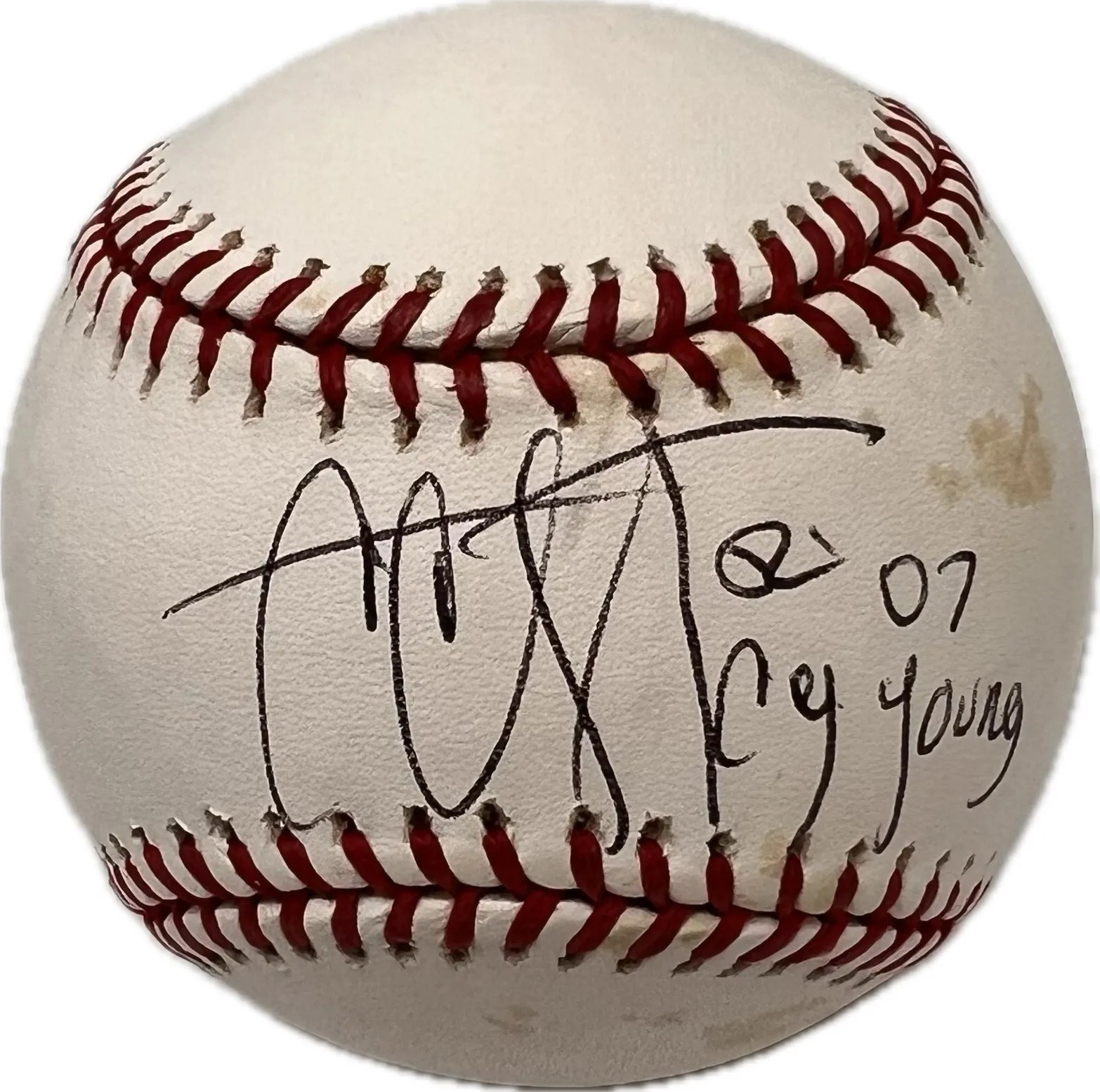 CC Sabathia Signed Baseball MLB BAS Autographed Yankees