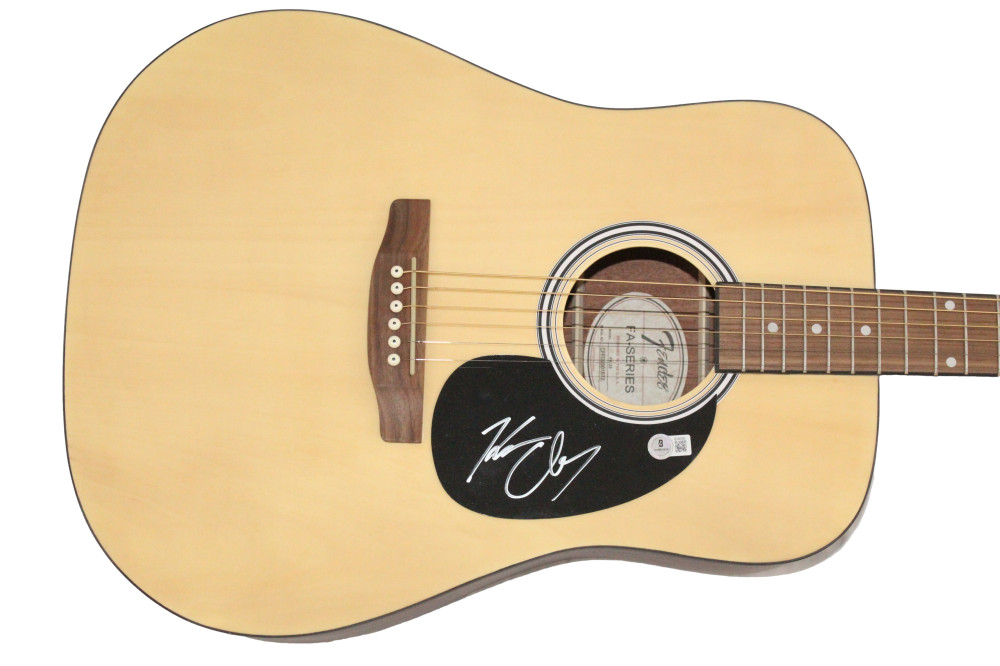 Kenny Chesney Signed Autograph Acoustic Guitar - No Shoes Nation w/ Beckett COA