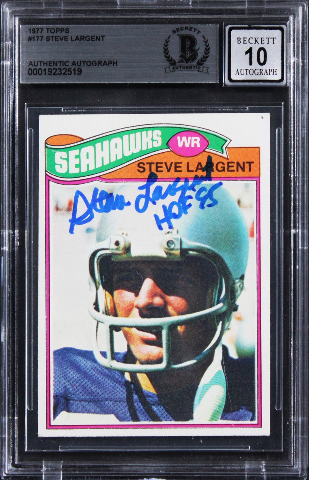 Seahawks Steve Largent 