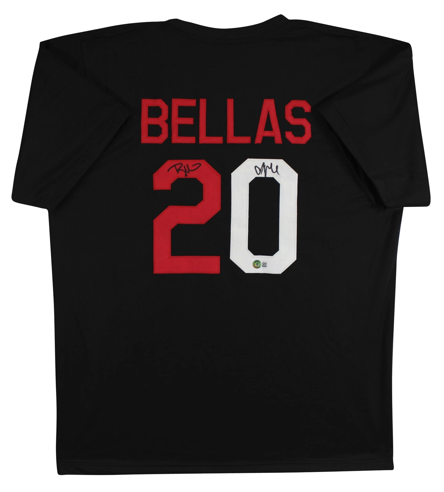 WWE Nikki Bella & Bri Bella Signed Black Pro Style Jersey BAS Witnessed #WR27185