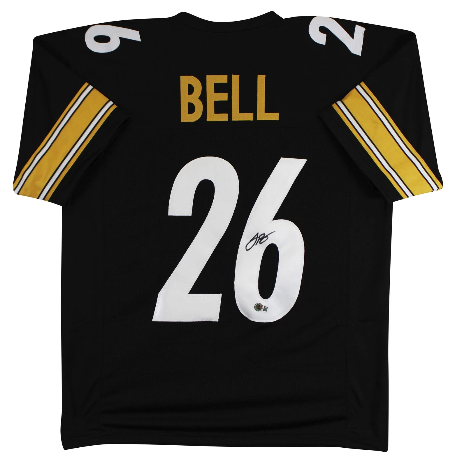 Le'Veon Bell Authentic Signed Black Pro Style Jersey Autographed BAS Witnessed