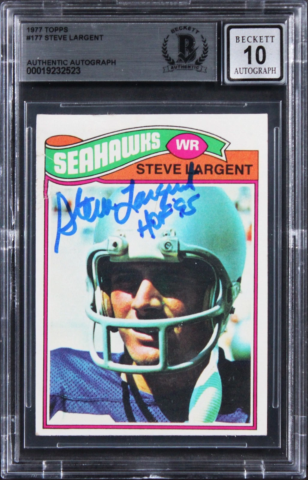 Seahawks Steve Largent 