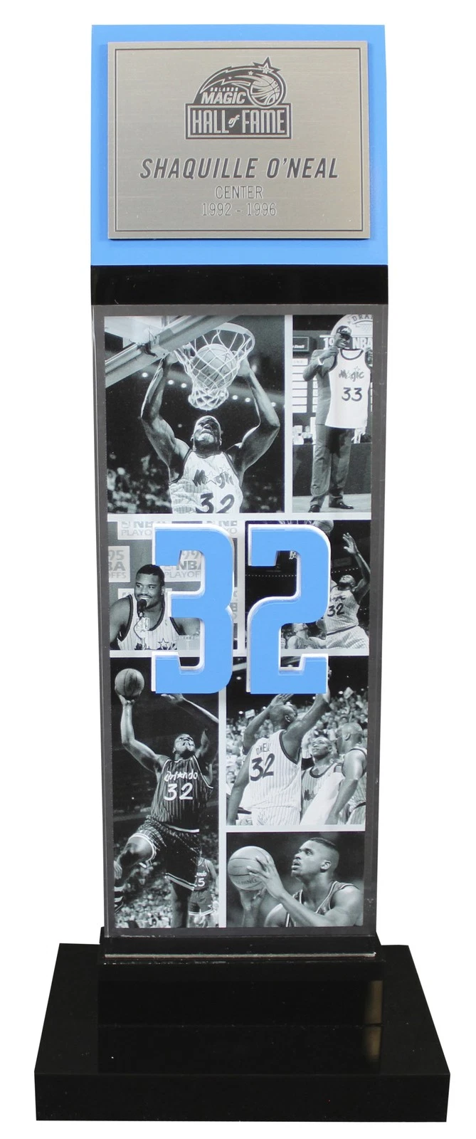 Magic Shaquille O'Neal 2015 Orlando Magic Hall of Fame Trophy Un-signed