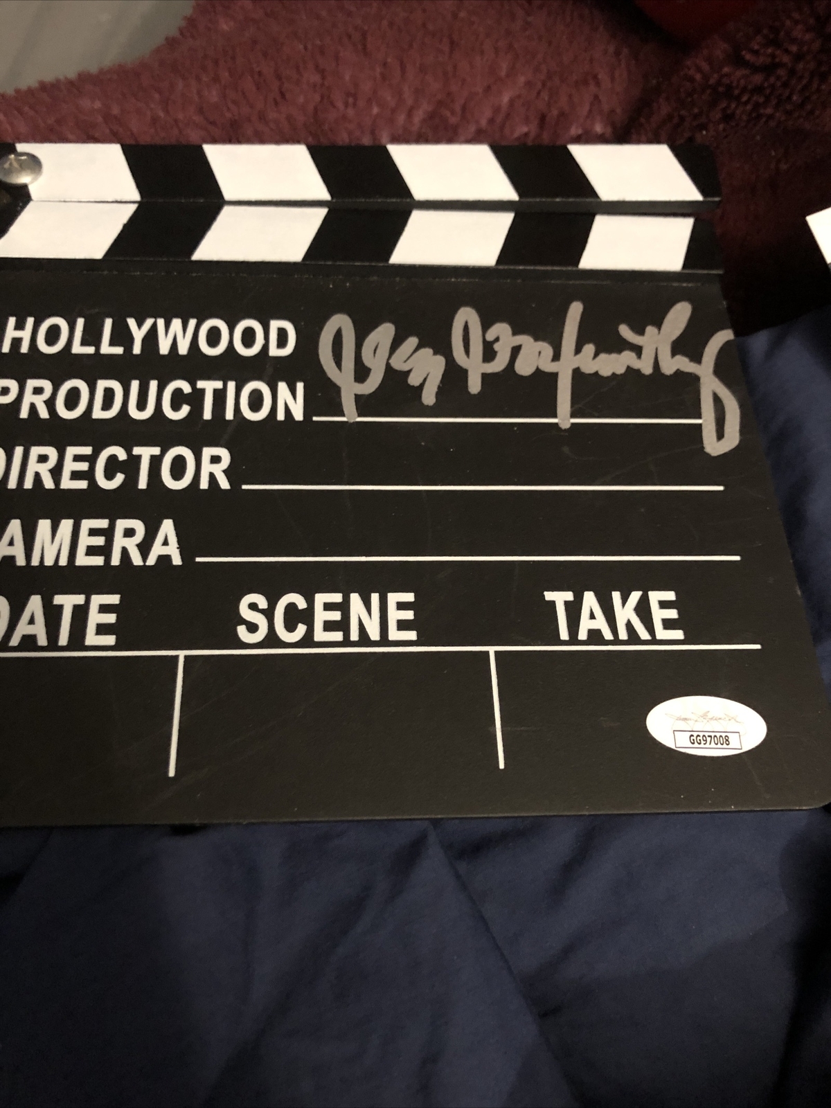 Jeff Foxworthy Signed Movie Board Clapper Board Comedy Blue Collar Jsa