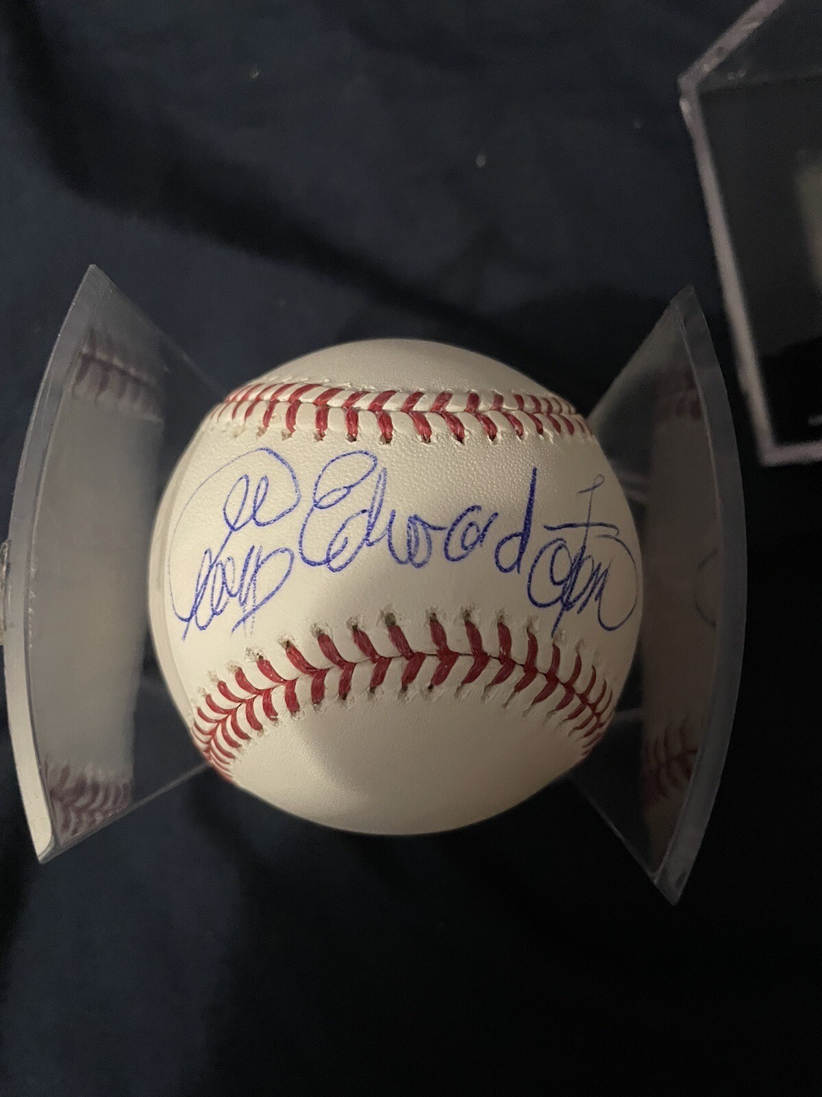 BOXER GEORGE FOREMAN SIGNED AUTOGRAPHED BASEBALL FULL NAME RARE JSA  One Of Kind