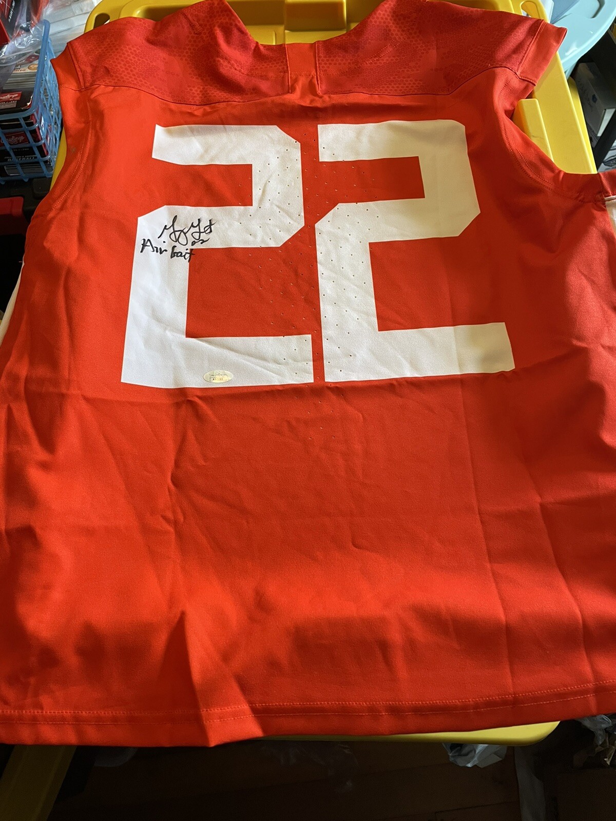 Gary Air Gait Signed Auto Syracuse Lacrosse Jersey All American JSA COA INSC
