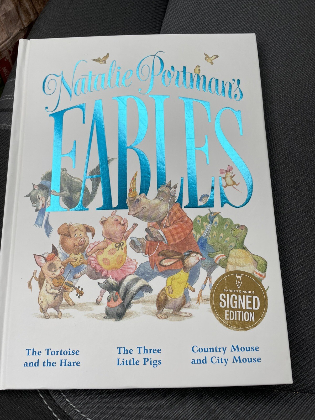 NATALIE PORTMAN SIGNED AUTOGRAPHED BOOK FABLES HARDCOVER BOOKPLATE ACOA CERT