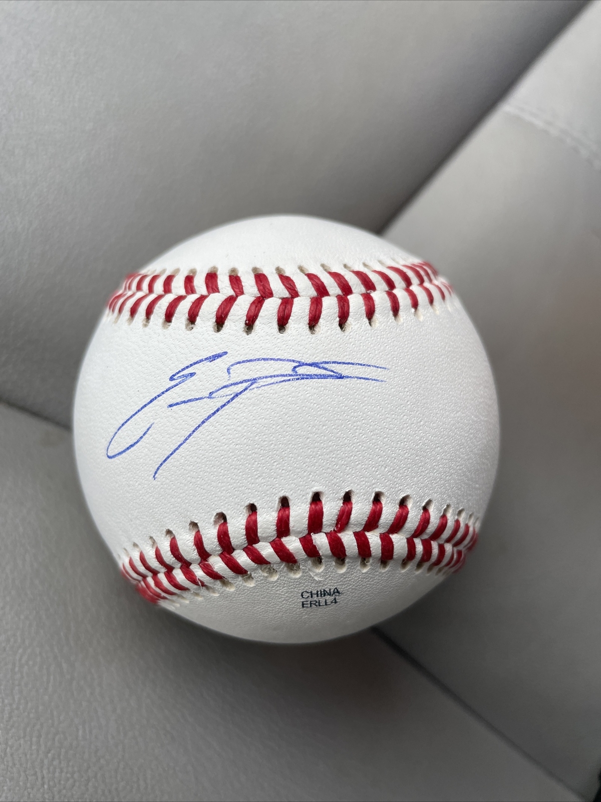Eric Patterson Boston Red Sox Athletics Autograph Signed Ball Chicago Cubs Coa