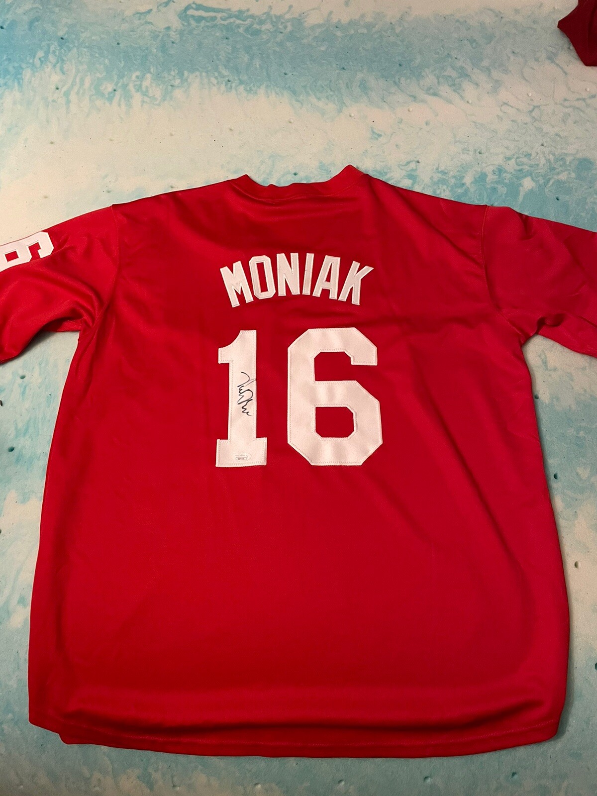 Mickey Moniak Signed Autographed Philadelphia Phillies Jersey JSA COA! Angels XL