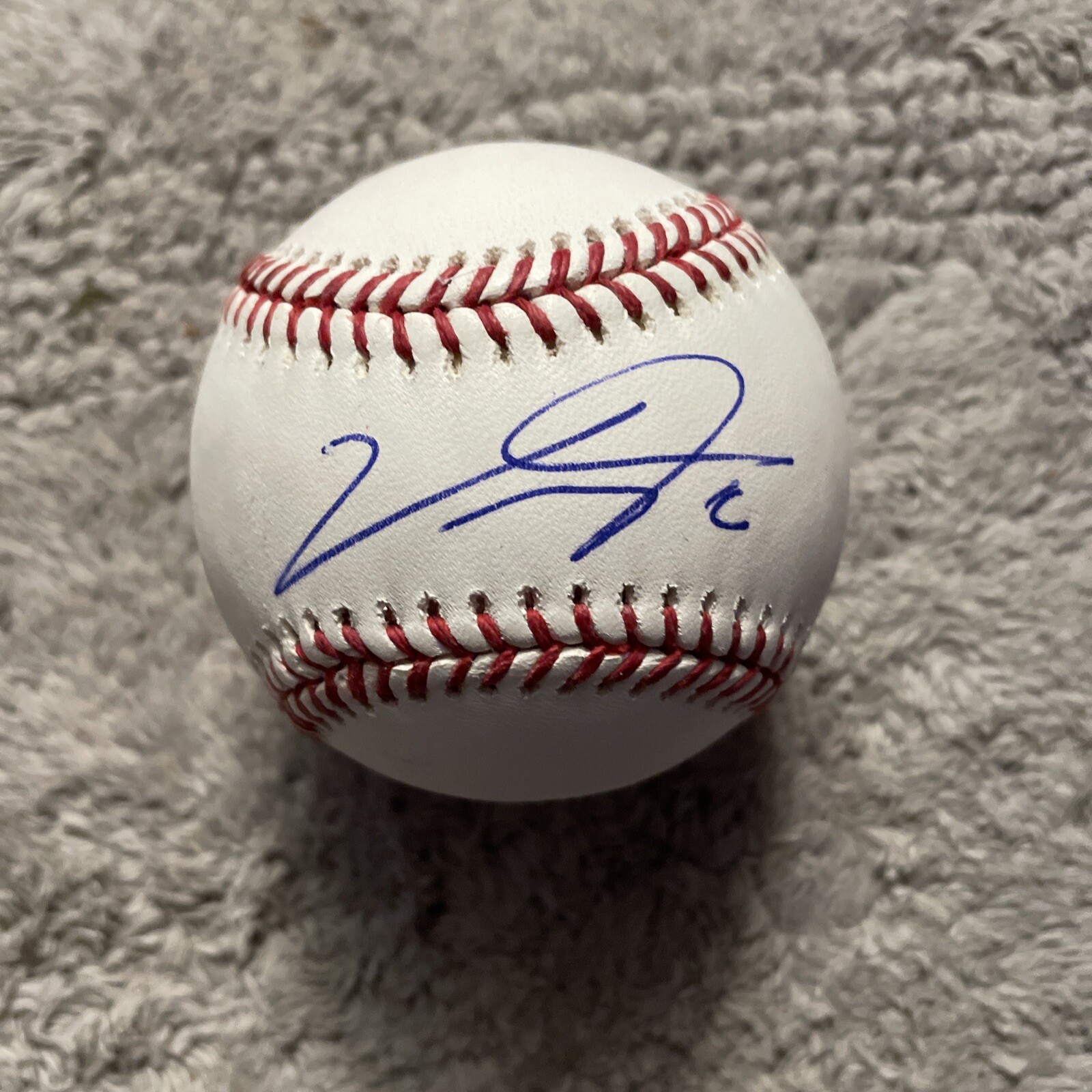 Victor Robles Signed Baseball Washington Nationals Autograph CAS COA MARINERS
