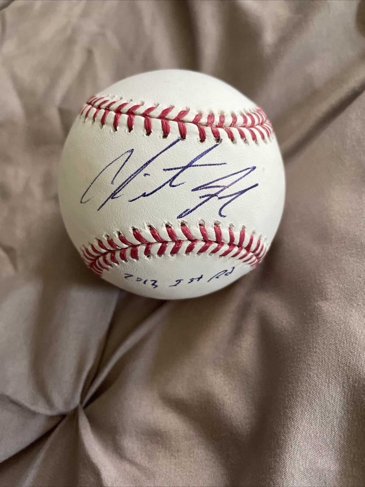 Clint Frazier Signed Autographed ROMLB Baseball PSA DNA YANKEES 1st Rd Insc