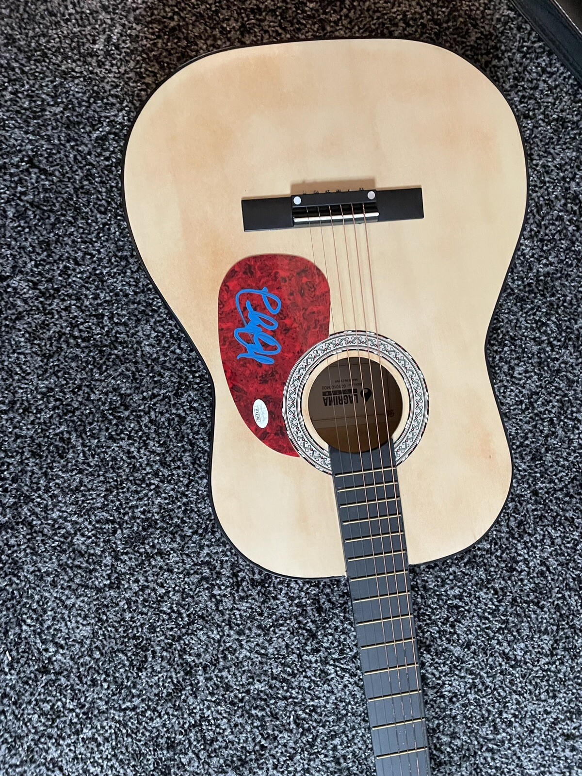 CHARLIE DANIELS AUTOGRAPHED GUITAR (DEVIL WENT DOWN TO GEORGIA) JSA COUNTRY