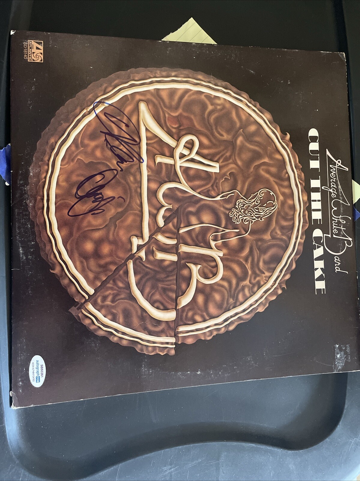 AVERAGE WHITE BAND  VINYL SIGNED AUTOGRAPHED ALAN GORRIE MCINTYRE ACOA CERTED