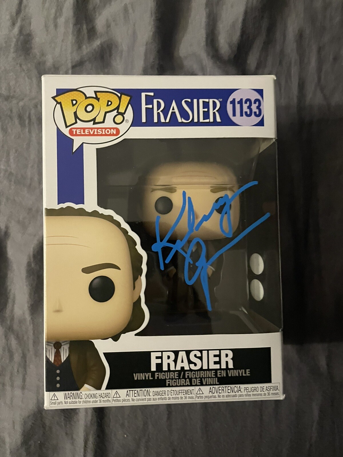 KELSEY GRAMMER SIGNED AUTOGRAPH FRASIER FUNKO POP JSA ACOA COA TV STAR CHEERS