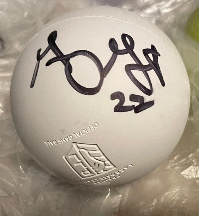 Gary Gait SIGNED SYRACUSE Orange LACROSSE  BALL TRI STAR COA LAX HOF LEGEND