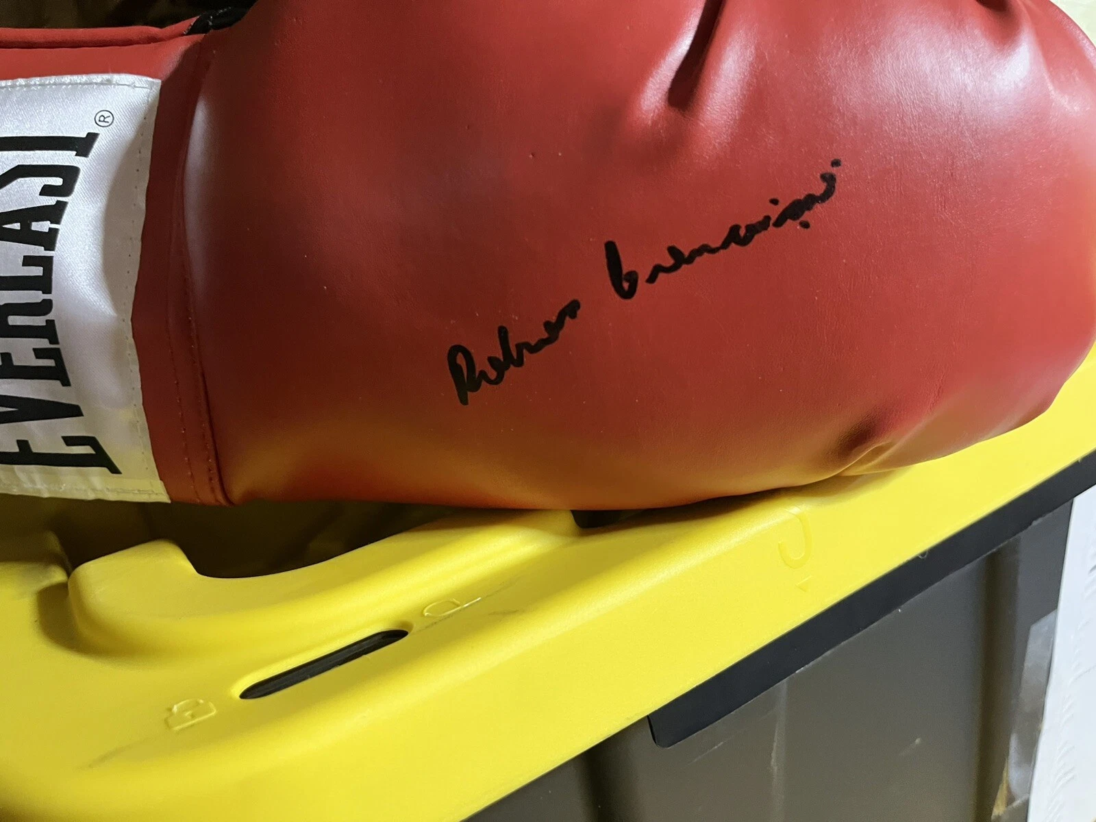 ROBSON CONCEICAO SIGNED AUTOGRAPH BOXING GLOVE COA BOXER WBC 2016 OLYMPICS JSA
