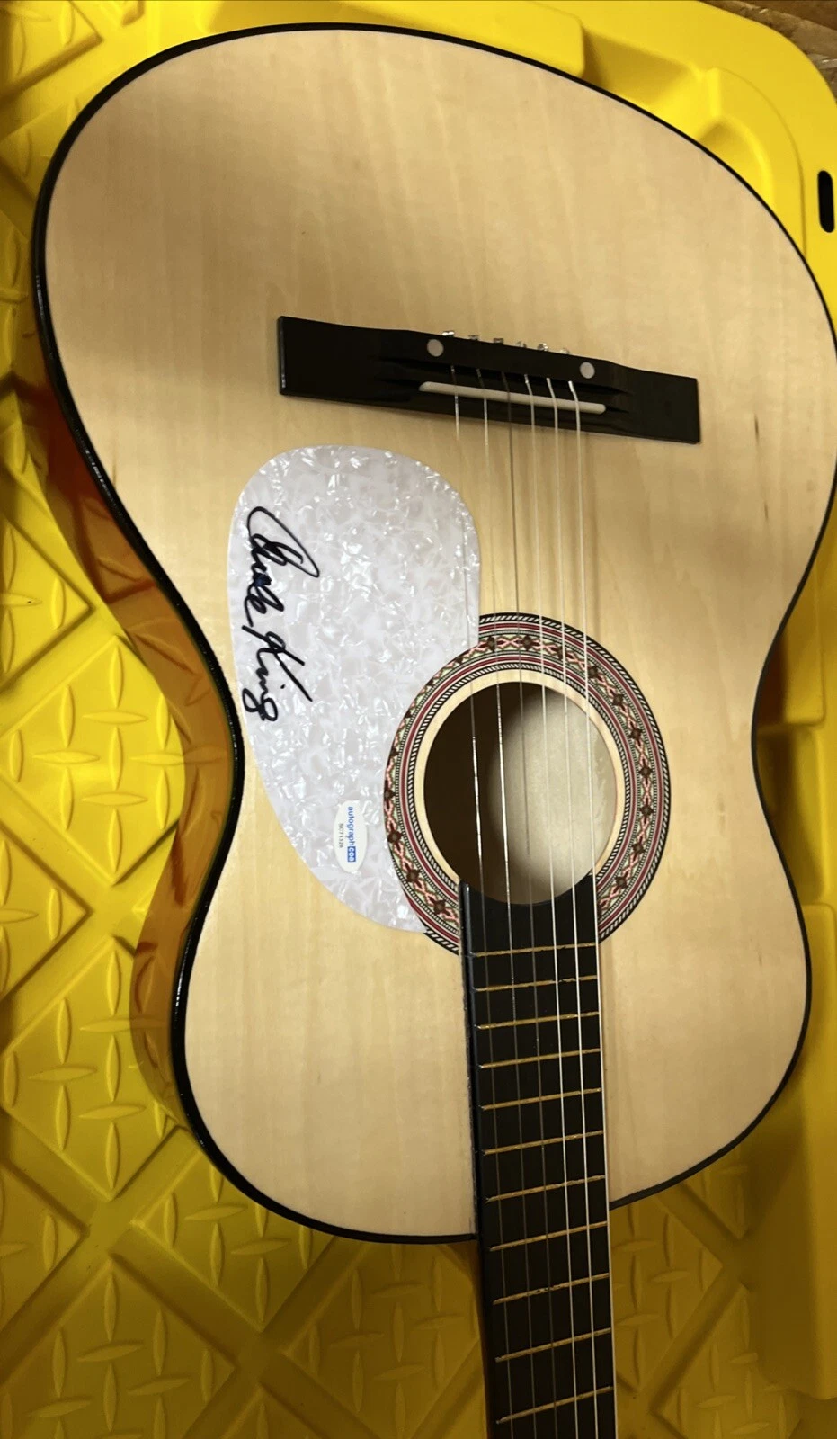 Carole King signed FS GUITAR  Auto Rock N Roll Hall Of Fame ACOA COA SINGER