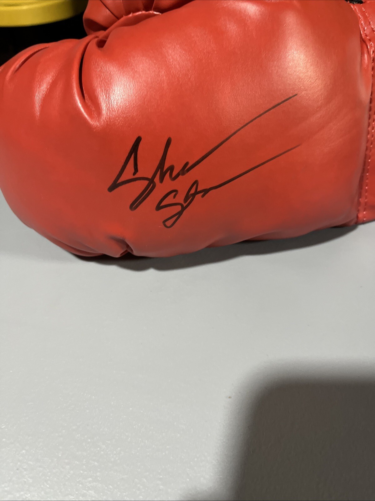 Shakur Stevenson Hand Signed/Autograph Boxing Glove  JSA/COA Champ Rare