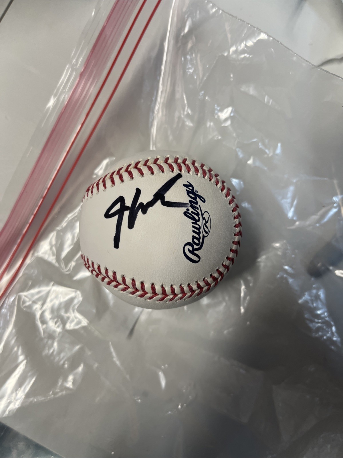 COUNTRY STAR HANK WILLIAMS JR SIGNED AUTOGRAPHED BASEBALL ROMLB JSA