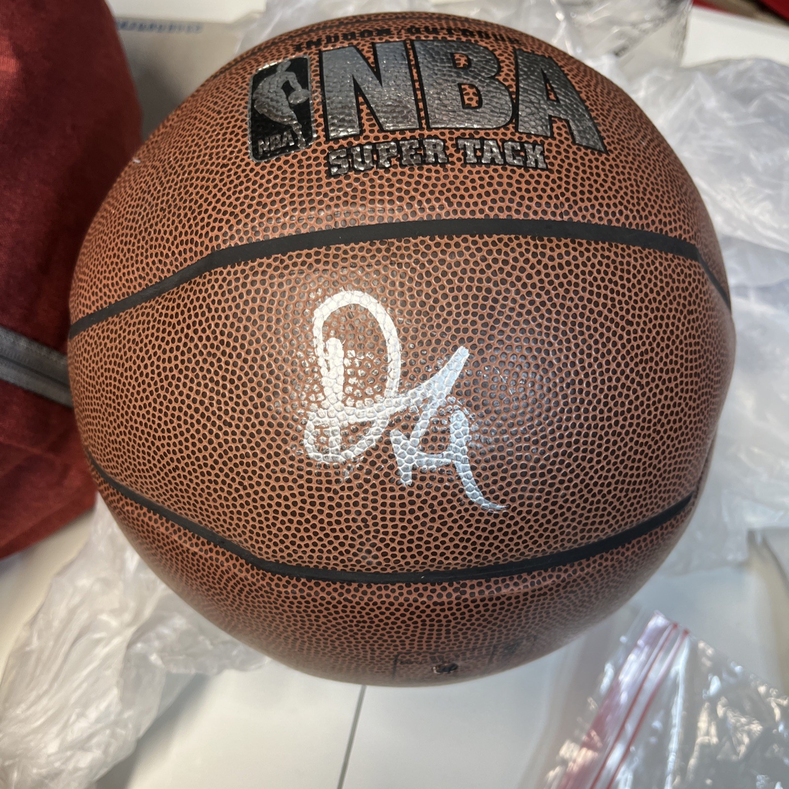 Damon Stoudamire Autographed Signed  Basketball JSA Certified ARIZONA TORONTO