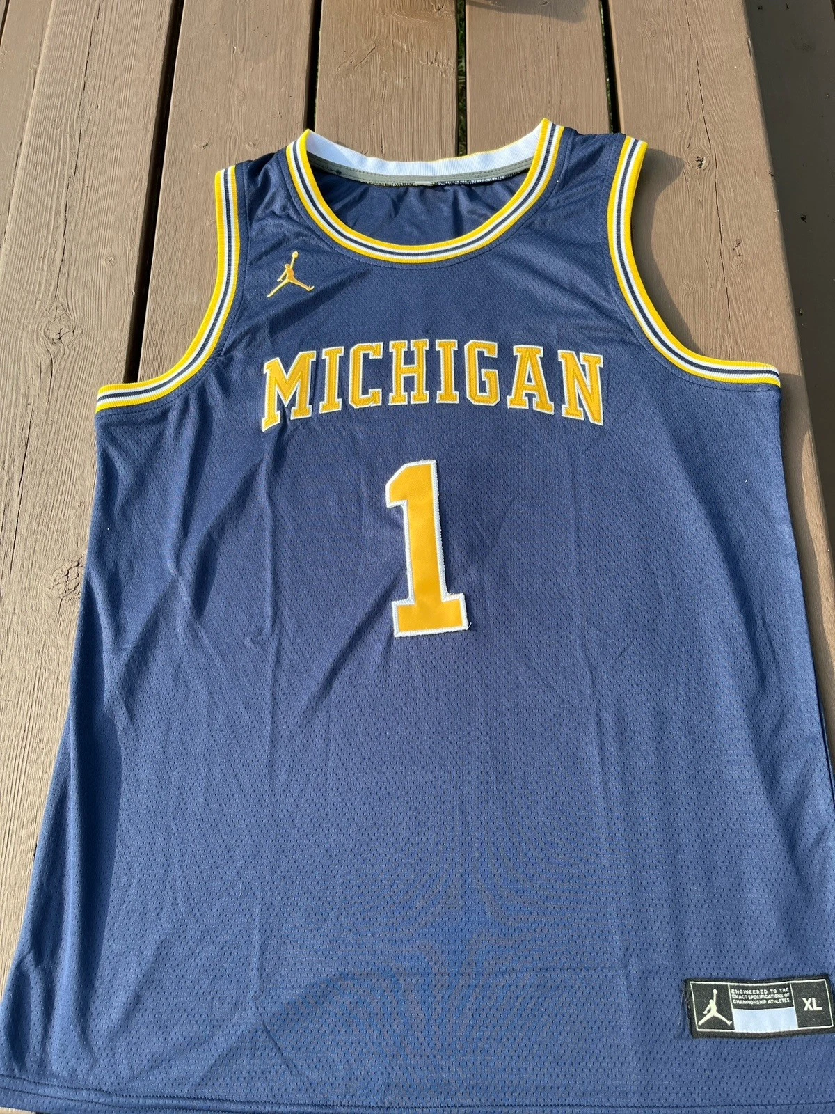 John Beilein Michigan Wolverines Head Coach Custom Jersey Xl Final Four Legend