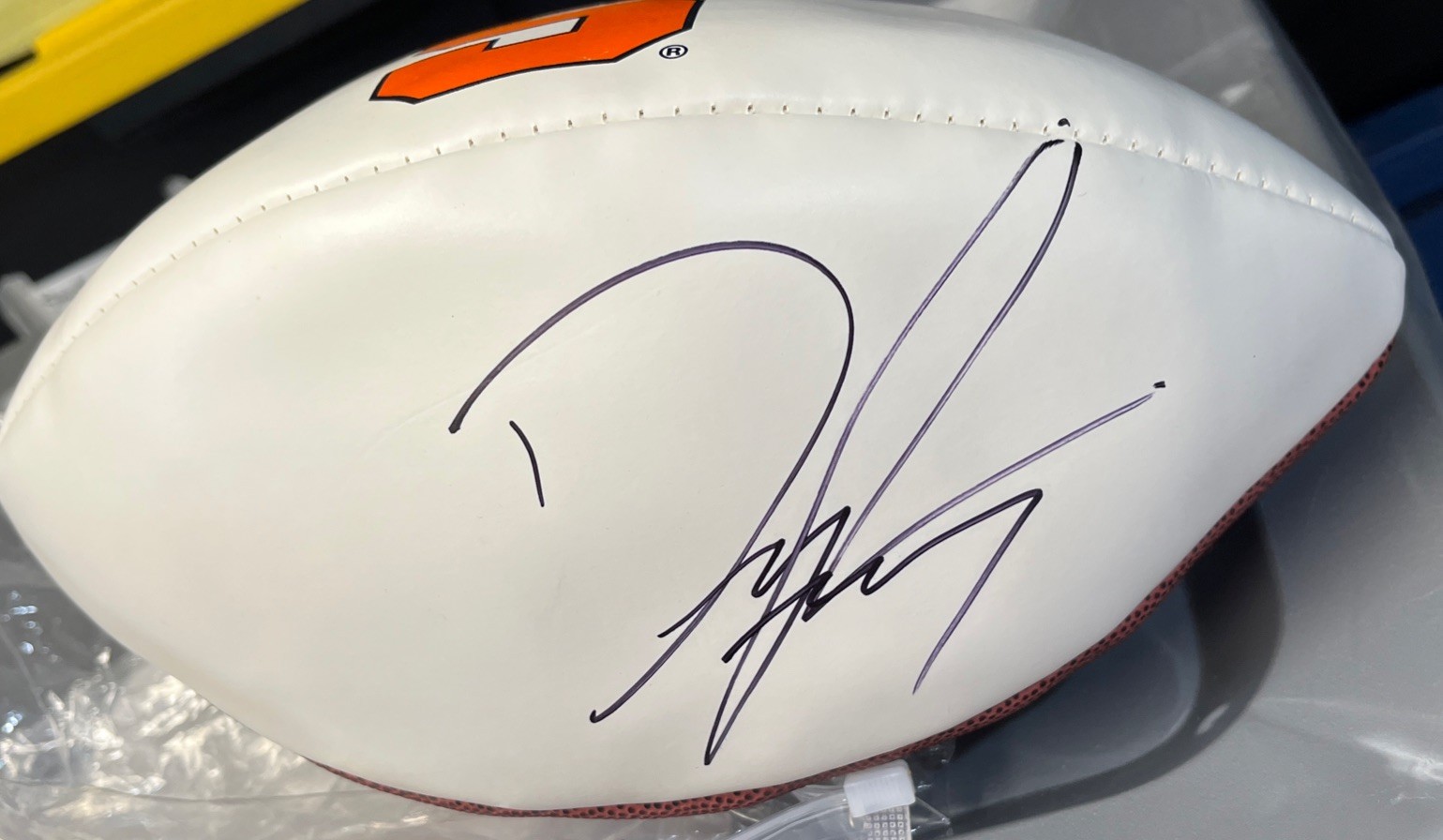 SYRACUSE ORANGE DWIGHT FREENEY SIGNED AUTOGRAPHED LOGO BALL CUSE  JSA HOF COLTS