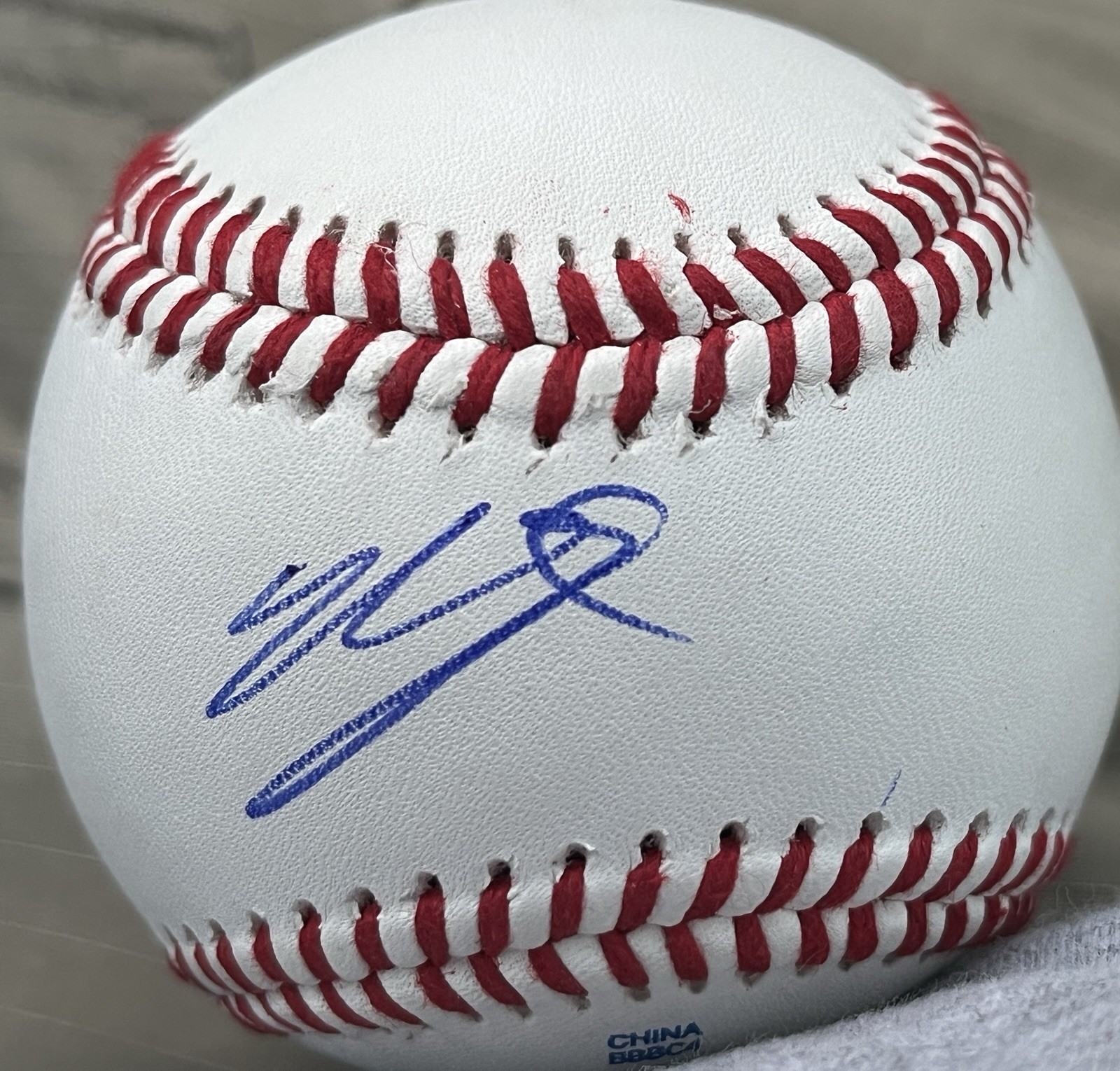 BOSTON REDSOX MIKEY ROMERO SIGNED AUTOGRAPHED BALL PROSPECT FIRST RD PICK