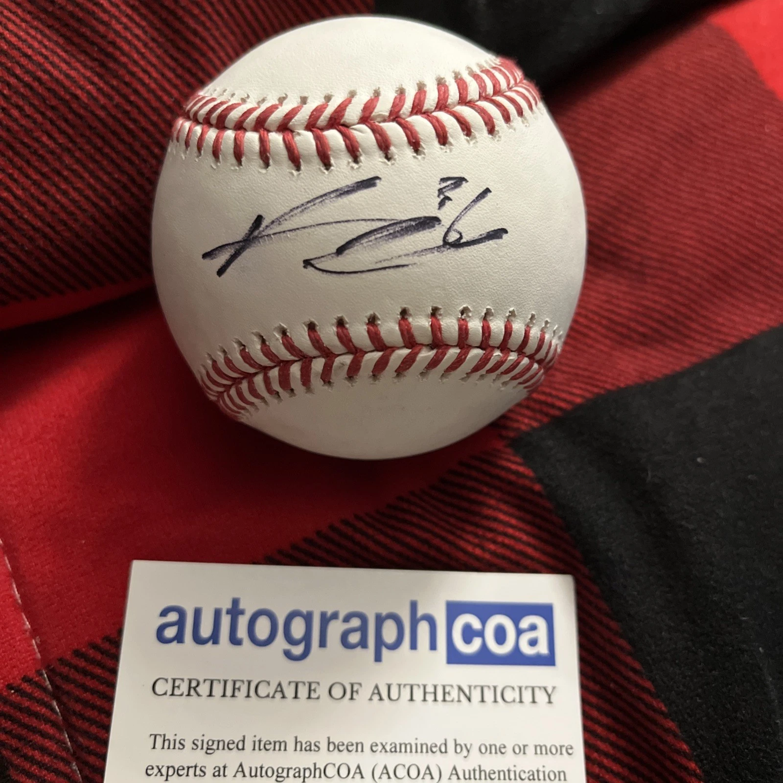 BOSTON REDSOX-KRISTIAN CAMPBELL SIGNED AUTOGRAPHED BASEBALL BALL ACOA COA STAR