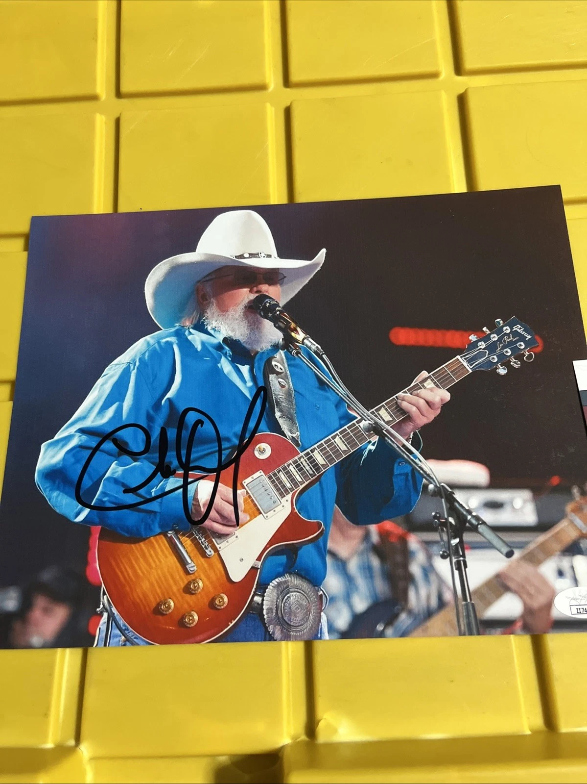 Charlie Daniels Country Singer Signed Autographed JSA  COA Legend